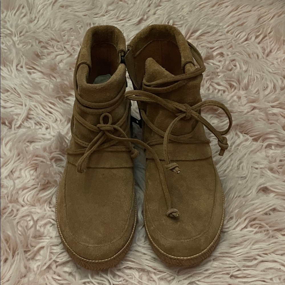 UGG Tan Ankle Boots